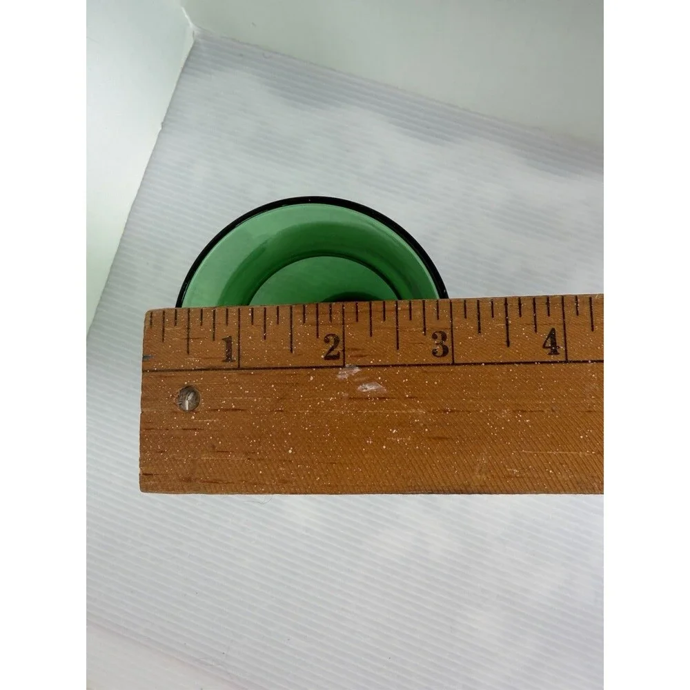 Vintage Anchor Hocking Emerald Forest Green Bud Vase 6.5